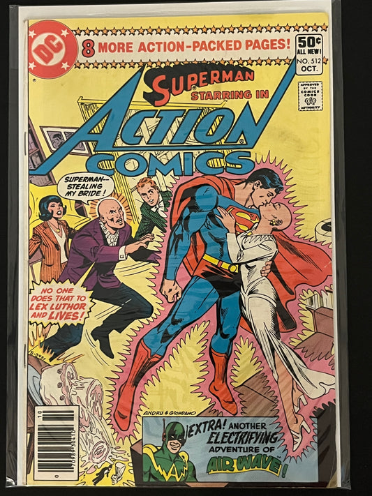 Action Comics 512 F