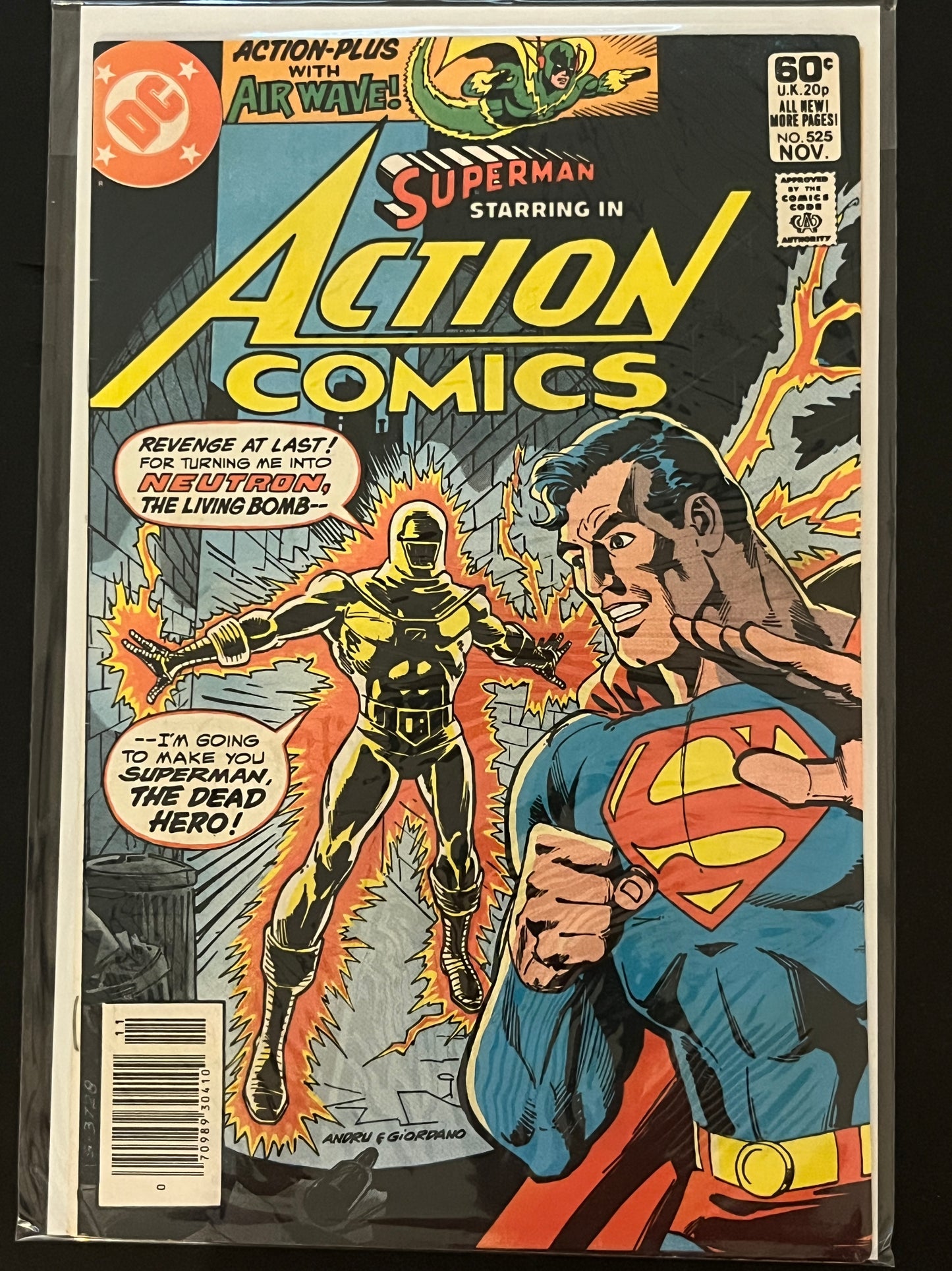 Action Comics 525 High Grade