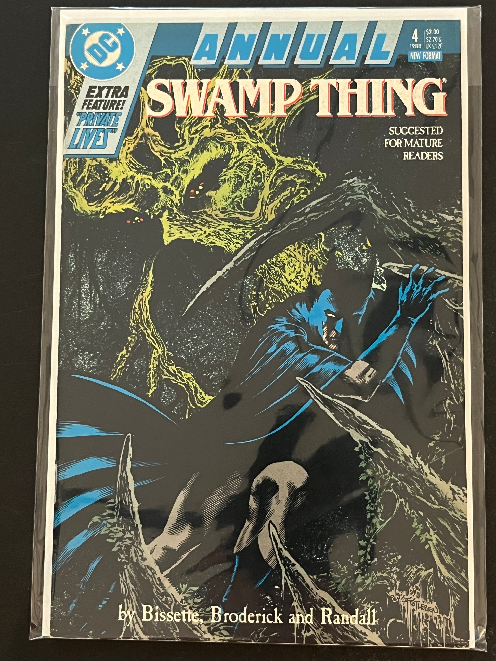 Annual Swamp Thing 4 High Grade