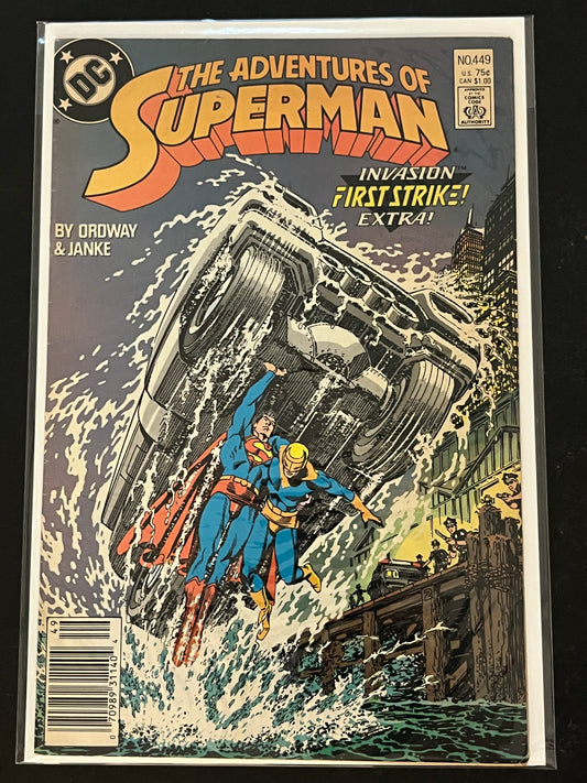 Adventures of Superman 449 High Grade