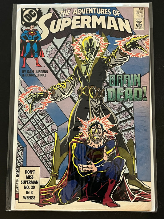 Adventures of Superman 452 High Grade