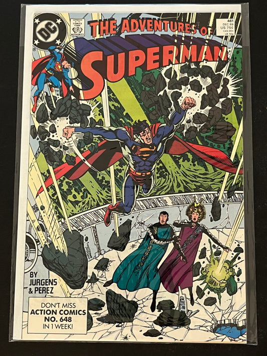 Adventures of Superman 461 High Grade