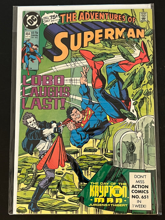 Adventures of Superman 464 High Grade