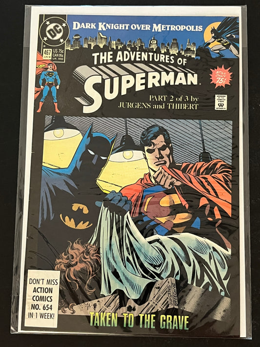 Adventures of Superman 467 High Grade