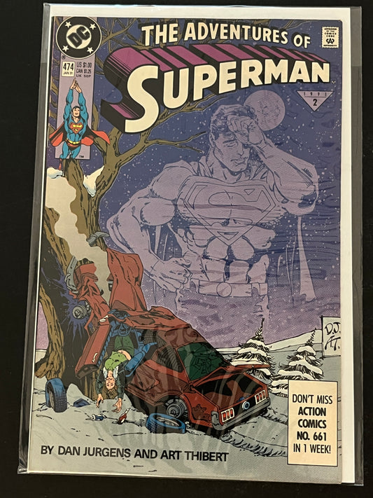 Adventures of Superman 474 High Grade
