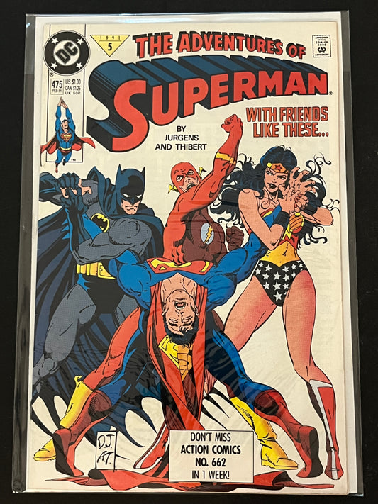 Adventures of Superman 475 High Grade