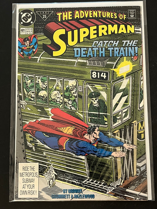 Adventures of Superman 481 High Grade
