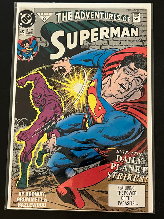 Adventures of Superman 482 High Grade