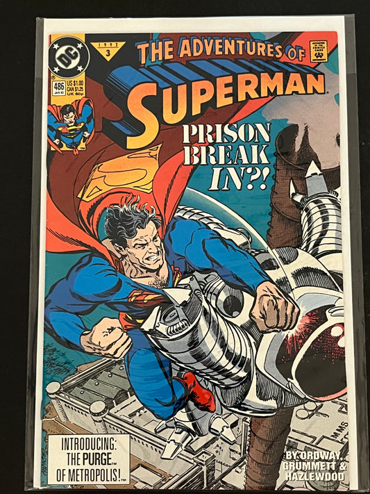 Adventures of Superman 486 High Grade