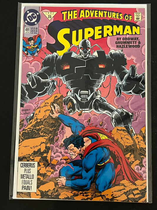 Adventures of Superman 491 High Grade