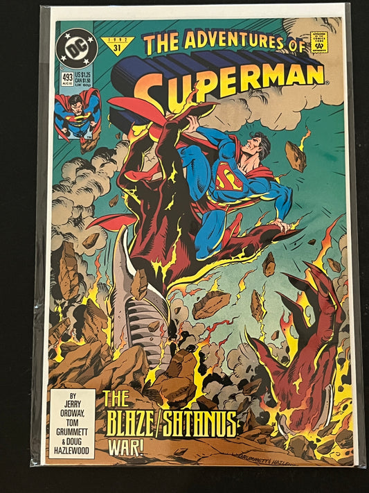 Adventures of Superman 493 High Grade