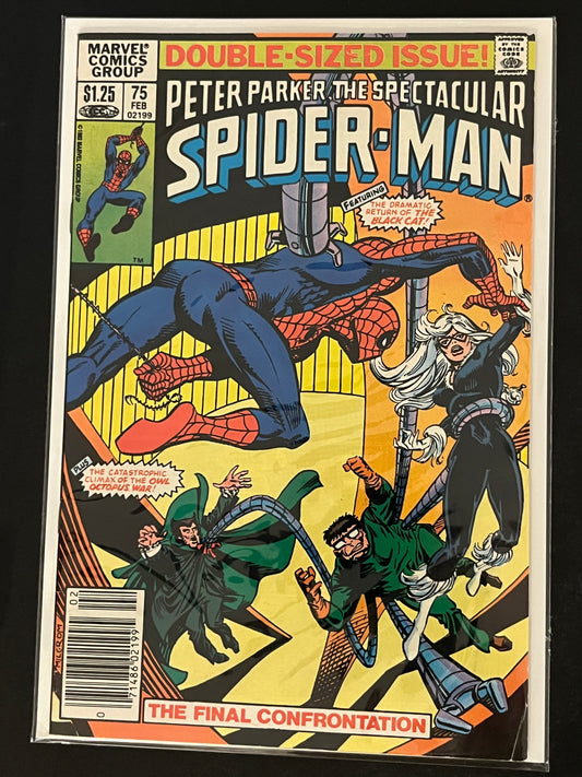 Peter Parker. Spectacular Spider-Man 75 Mid Grade