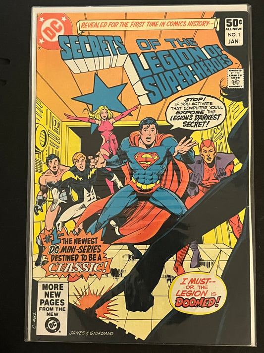 Secrets of the Leagion of Super-Heroes 1 High Grade