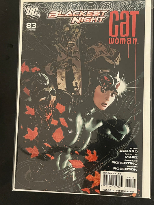 Blackest Night Catwoman 83 NM