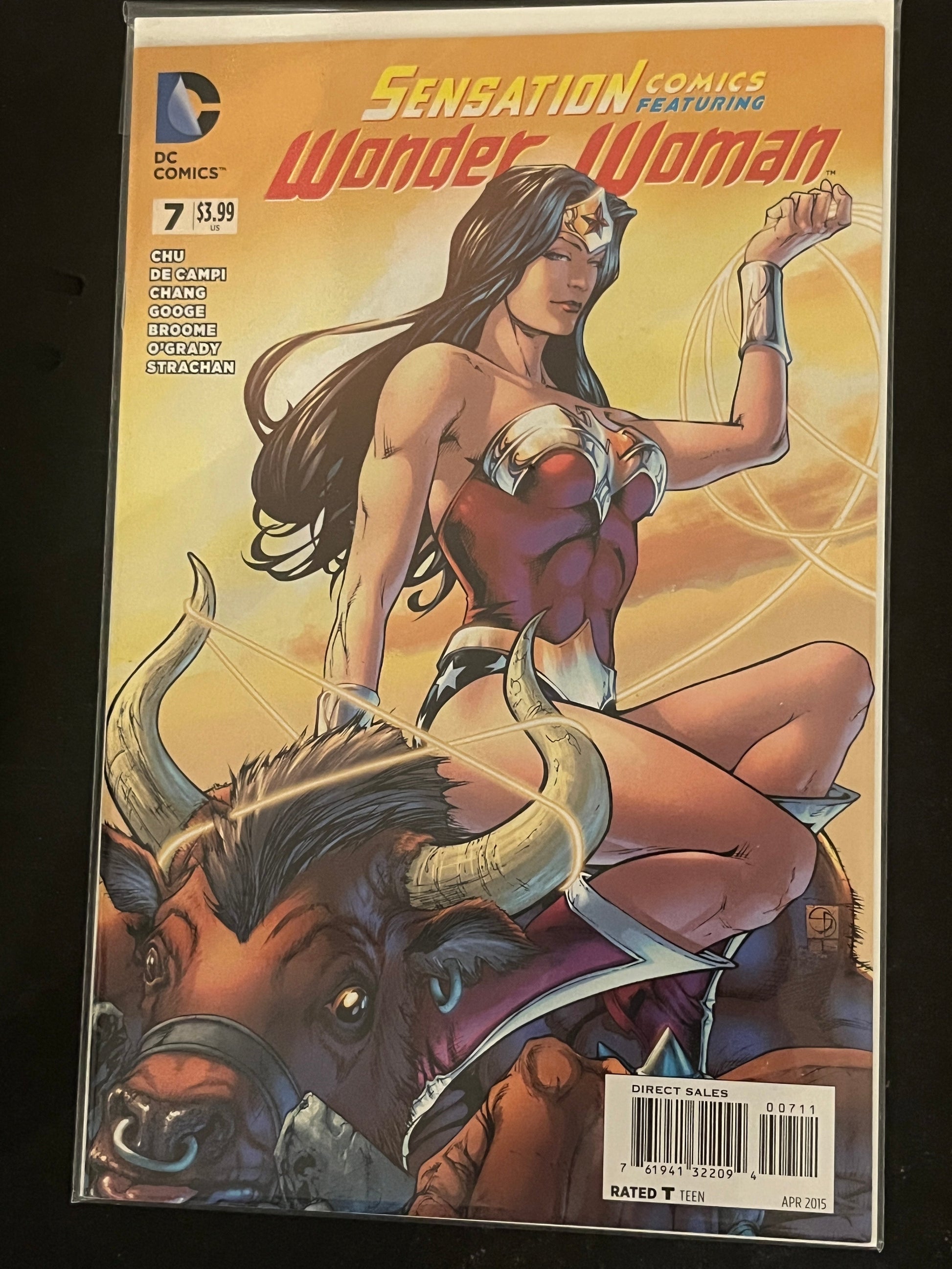 Sensation Comics: Wonder Woman 7 NM