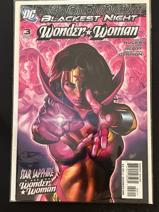 Blackest Night: Wonder Woman 3 High Grade