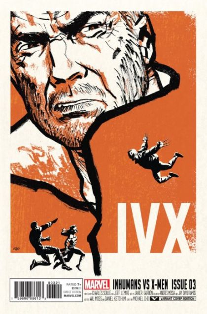 Inhumans vs. X-Men 3 NM
