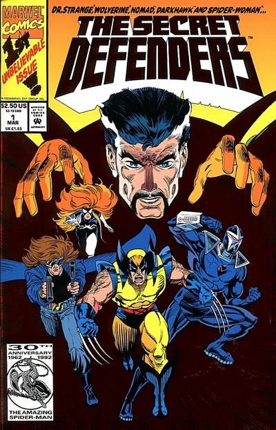 Secret Defenders 1A NM