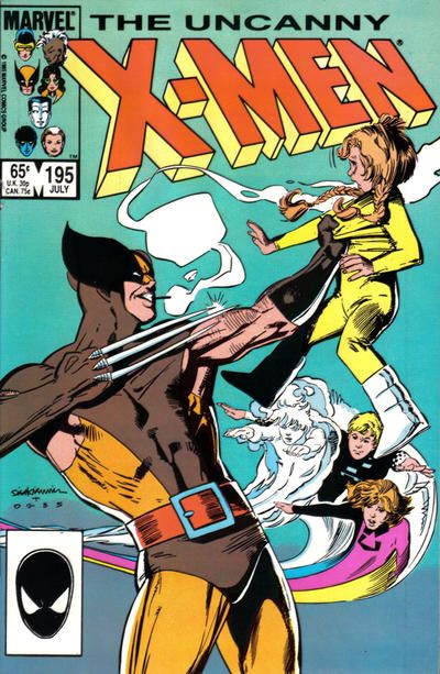 Uncanny X-Men 195A NM