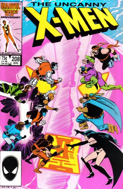 Uncanny X-Men 208A NM