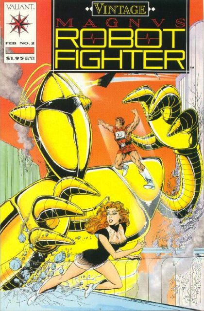 Vintage Magnus Robot Fighter 2 NM