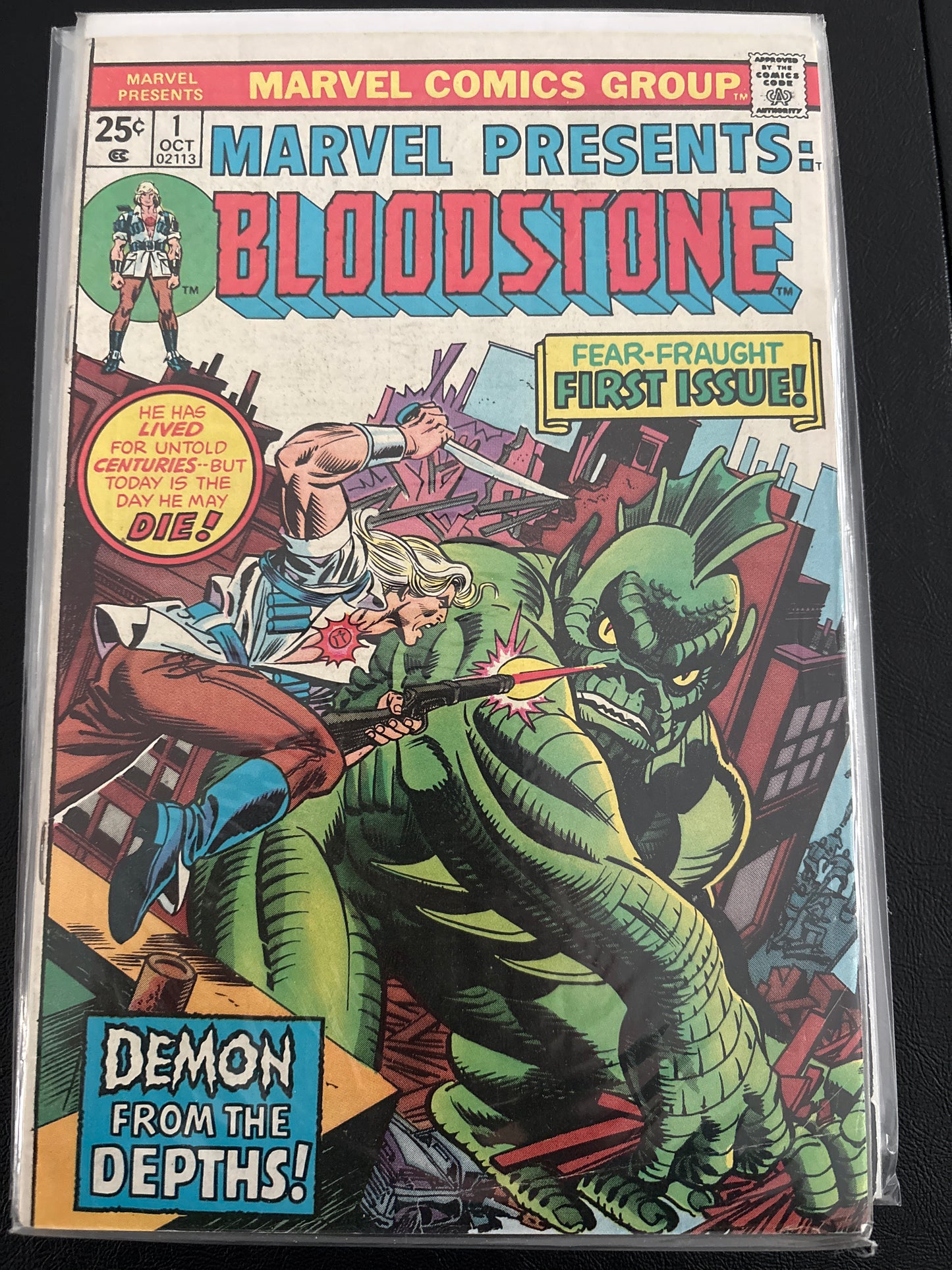 Marvel Presents: Bloodstone 1 VG/F