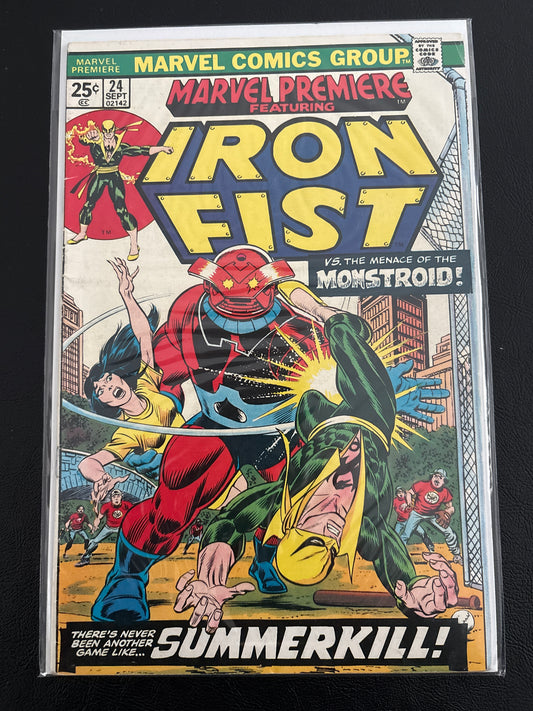 Marvel Premiere: Iron Fist 24 F