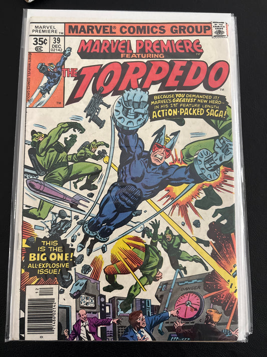 Marvel Premiere: The Torpedo 39 F-