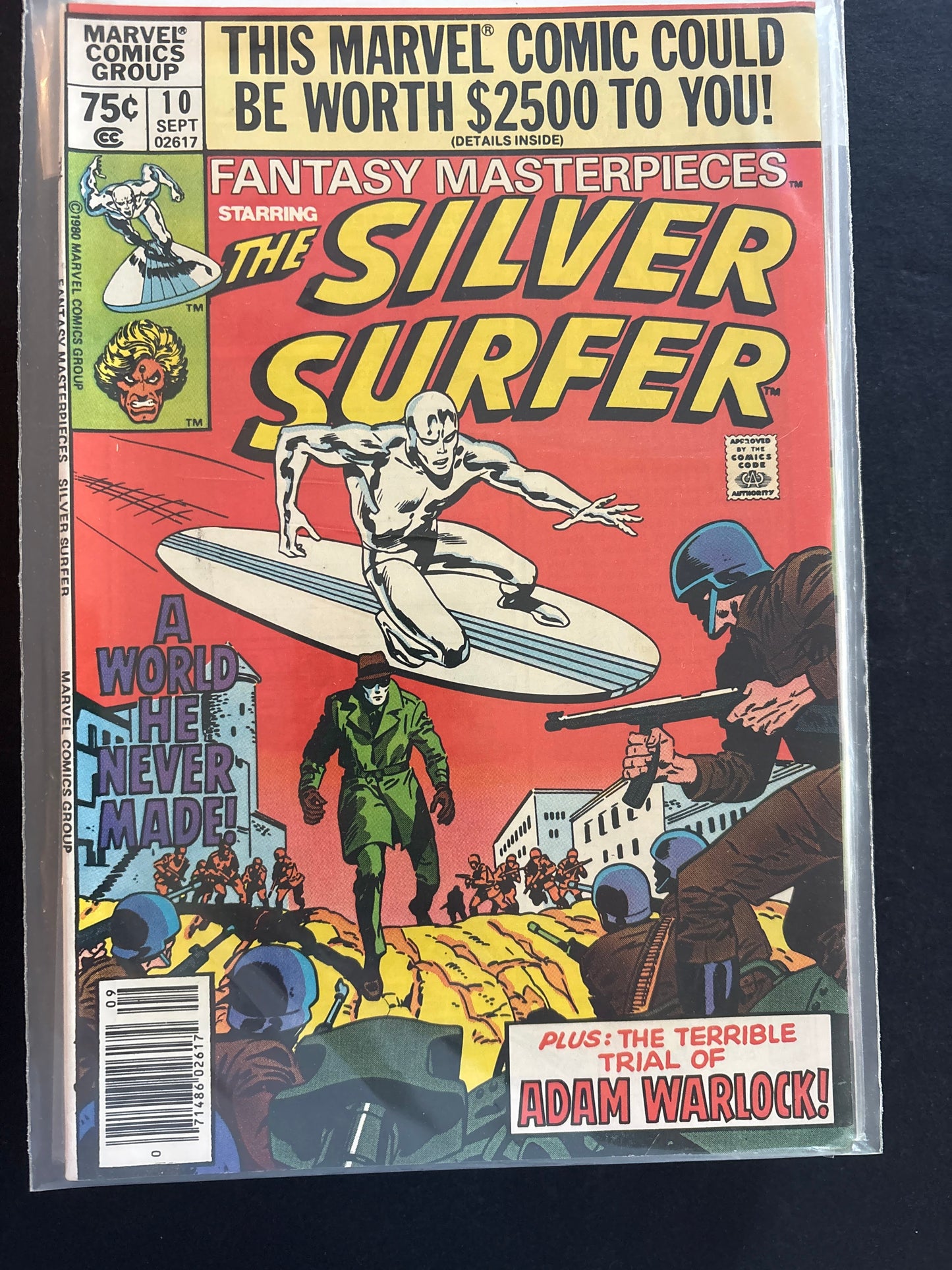 Fantasy Masterpieces Starring The Silver Surfer 10 NM