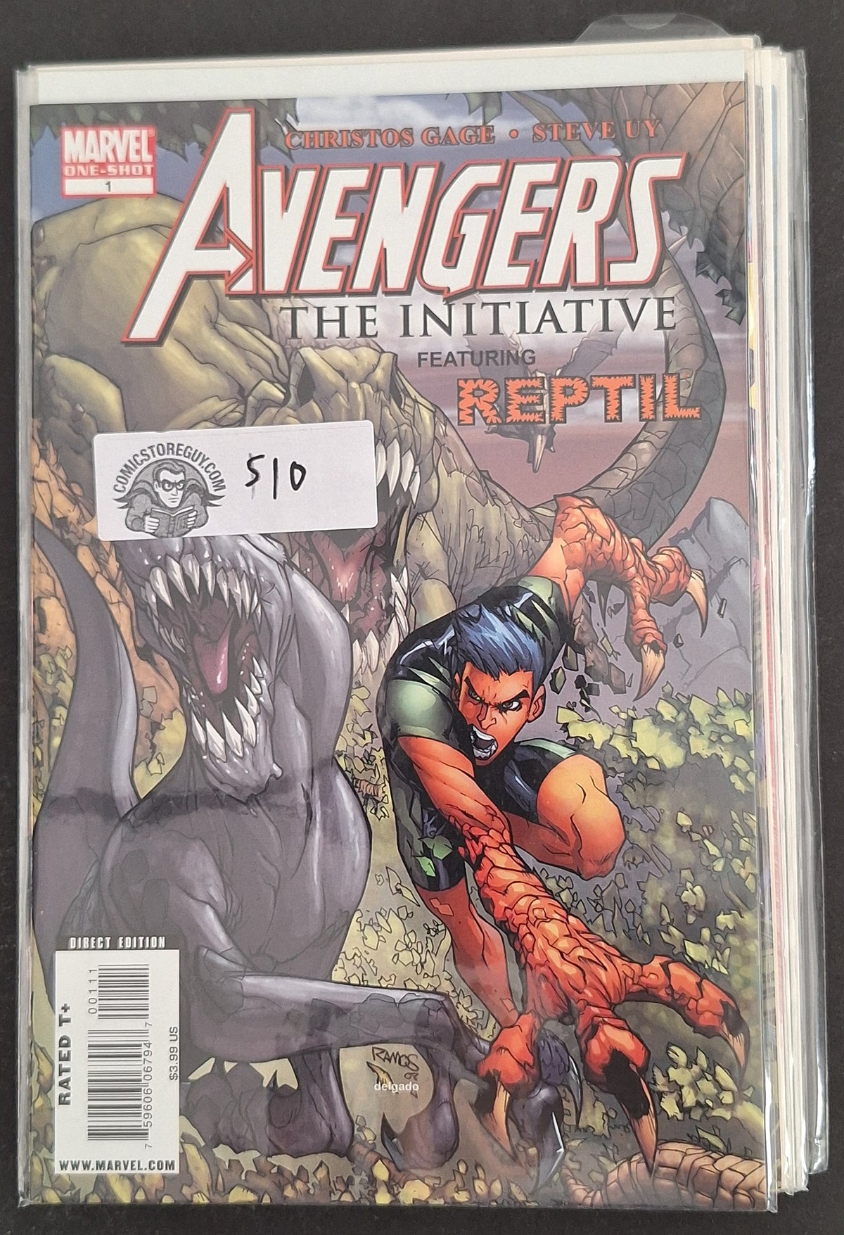 Avengers: The Initiative Featuring Reptil 1 NM