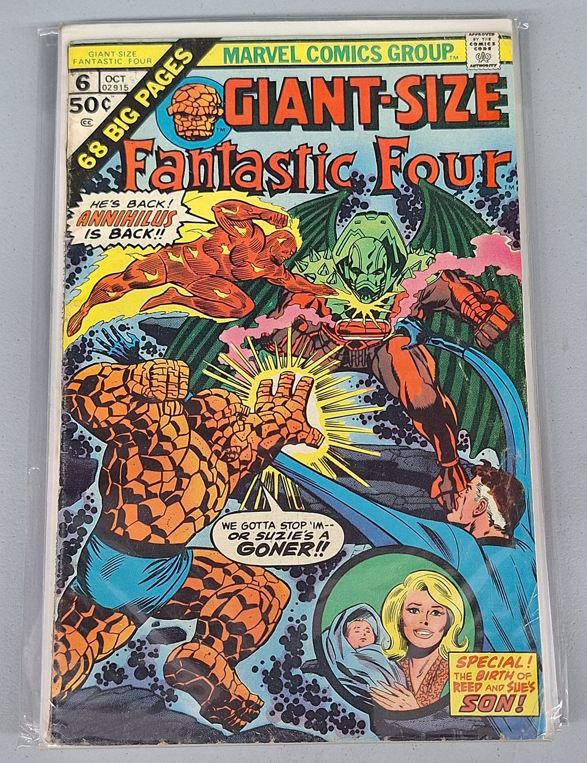 Giant-Size Fantastic Four 6 VG/FN