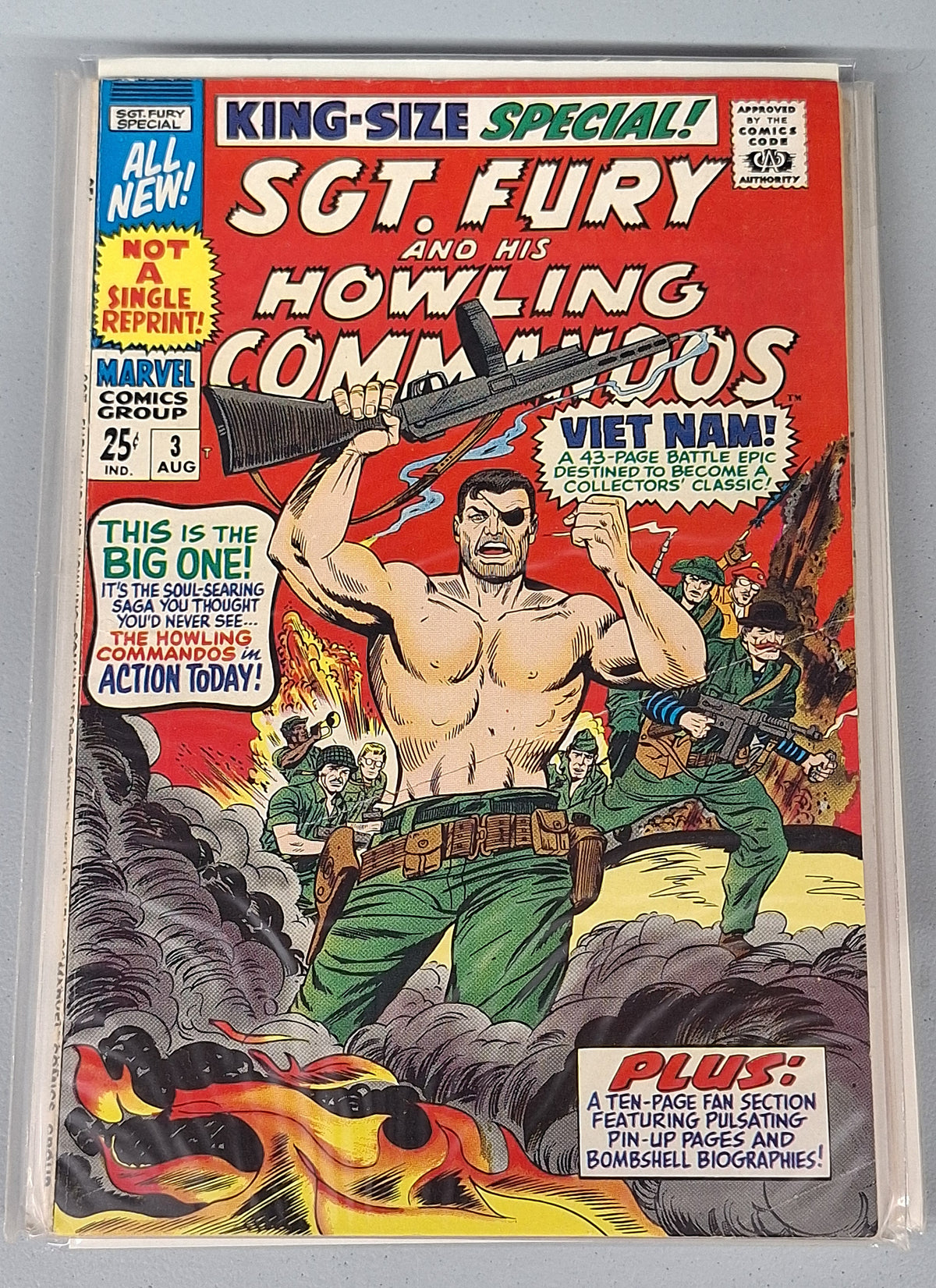 Sgt. Fury and His Howling Commandos Annual 3 F/VF