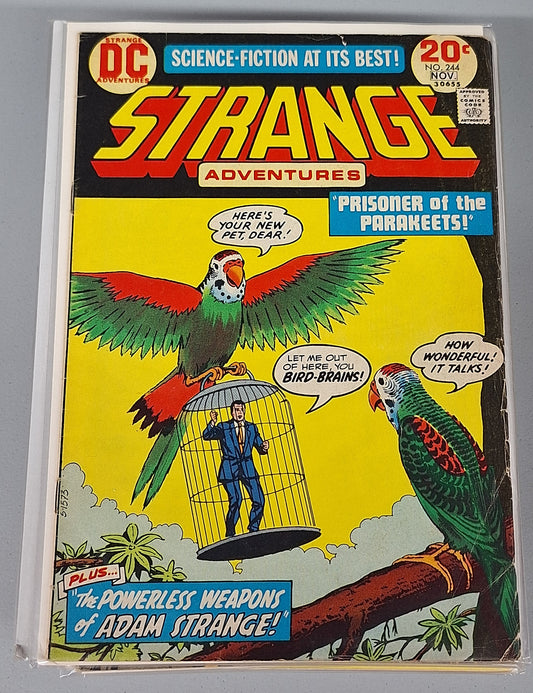 Strange Adventures 244 VG/FN