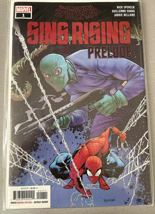Amazing Spider-Man: Sins Rising Prelude 1 NM