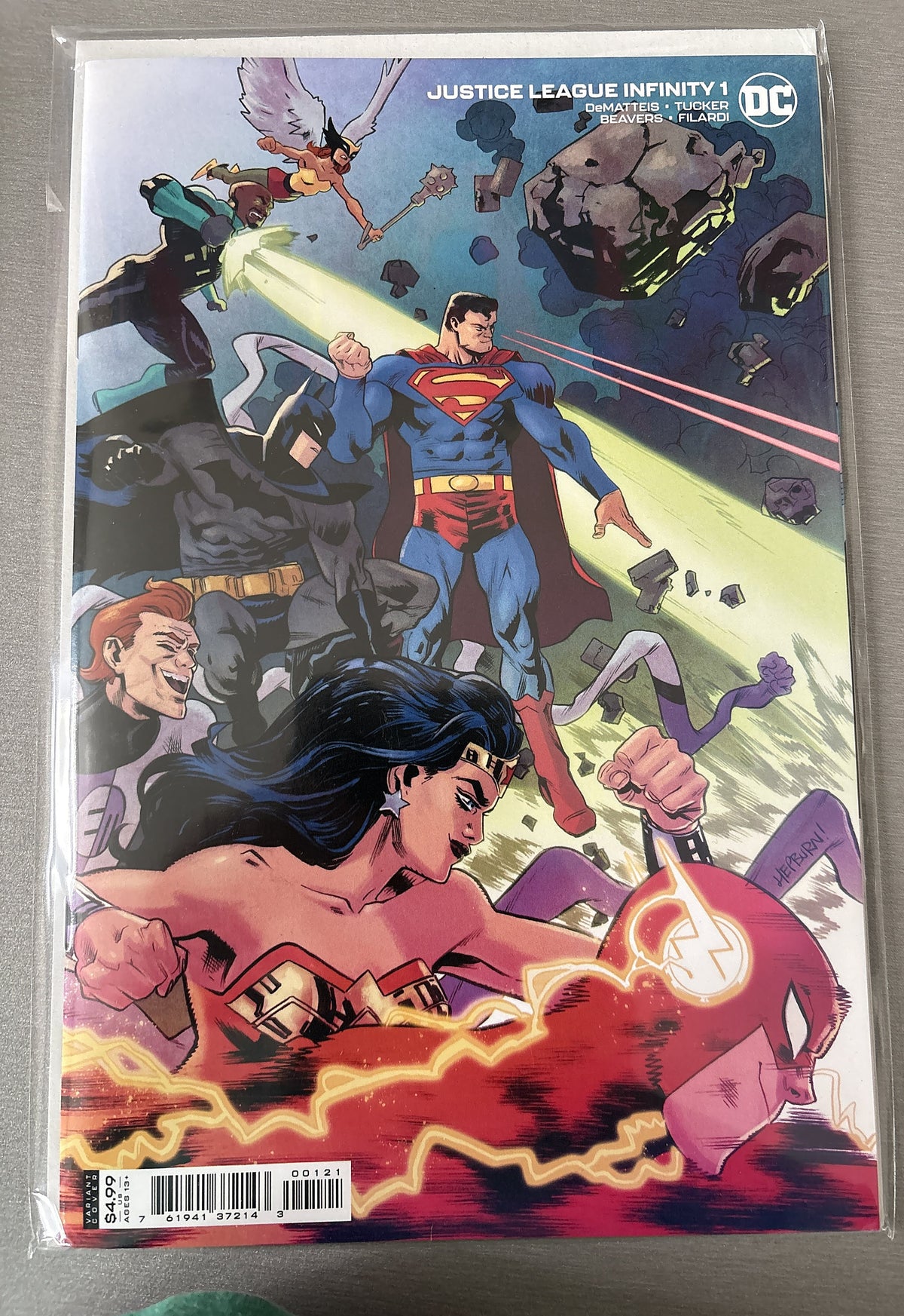 Justice League Infinity 1 NM