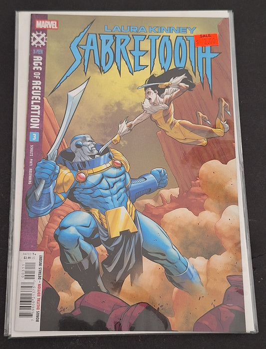 Sabretooth (Laura Kinney) Age of Revelation 3 NM